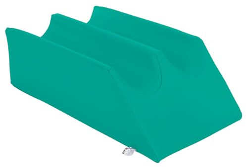 Sport-Tec Lagerungskeil Lagerungskissen Bettkeil Lymphkeil mit 2 Beinmulden 75x42 cm