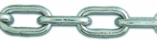 Chapuis LVBS3 Cadena soldada de eslabón corto - Acero galvanizado - 55 kg - Diámetro 3 mm - Largo 2,5 m