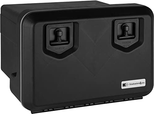 Truck Plastic Storage Box 600X400X500 mm 30.5 Ltr Storage Box Tool Box Draw Bar Box Draw Bar Box