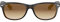 Ray-Ban Damen New Wayfarer Sonnenbrille, Crystal Brown Gradient (Kristall Braun Verlauf ), 52 mm EU