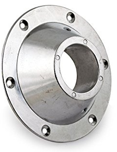 wellenshop Befestigung, Aufschraubrosette für Tischfuß für Tischbeine mit 57 mm Durchmesser Leichtmetall Druckguss für Boot, Jacht, Caravan, Wohmobil.