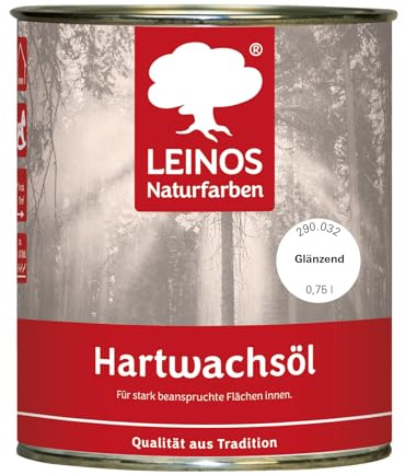 Leinos 290 Huile de cire dure 032 brillante 0,75 l