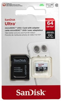 Sandisk SDSQUNB-064G Micro Ultra SDXC Class 10 UHS-I microSDXC class_10