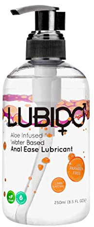 Lubido Aloe Infused Anal Ease Water Based Gel Lube - 250ml