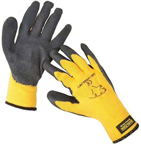 ARTIC POLAR EXTRA WARM EXTRA GRIP WINTER WORKING GLOVE SIZE LARGE (10) YELLOW