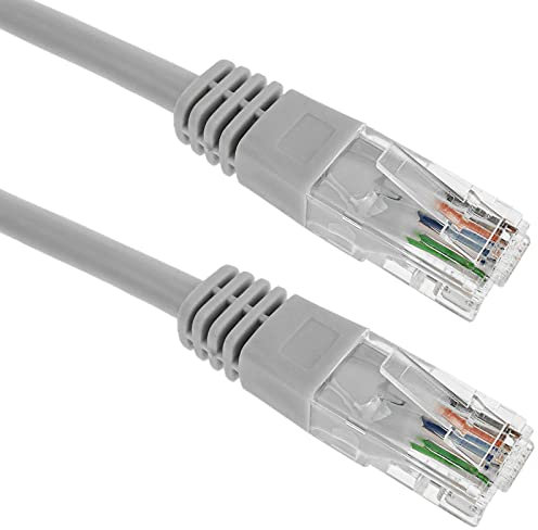 BeMatik - Cable UTP Cruzado Cat.5e Gris 3 Metros
