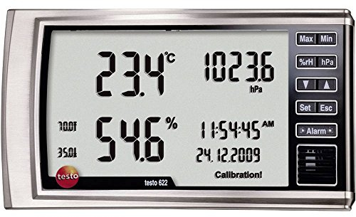 testo - 622 - 0560 6220 - Thermo-Hygrometer und Barometer zur Messung von Luftfeuchtigkeit, Temperatur und Luftdruck