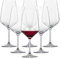Schott Zwiesel 115672 Bordeaux 130 Red Wine Glass, Lead Crystal Glass, Clear, 9.5 x 9.5 x 23.7 cm 6 Units