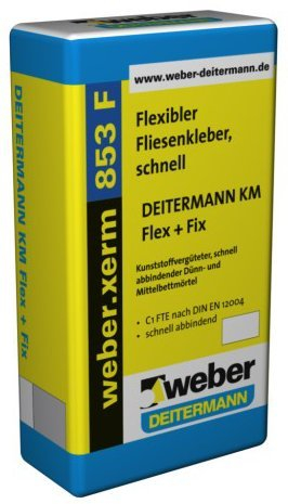weber.xerm 853 F - Flexibler Fliesenkleber, schnell