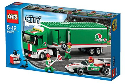 LEGO City - 60025 - Jeu de Construction - Le Camion du Grand Prix