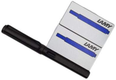 Lamy Füllhalter Safari umbra matt, Feder: F (Mit 10 Patronen, Umbra F)