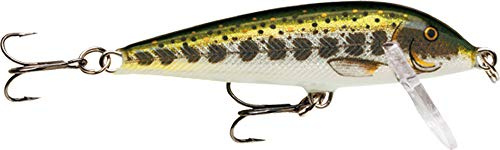 Rapala - Leurre de Pêche Countdown - Matériel de Pêche avec Construction Balsa - Leurre Pêche d'eau Douce - Profondeur de Nage 0.6-0.9m - Taille 3cm / 4g - Fabriqué en Estonie - Muddler
