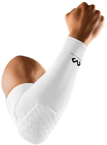 McDavid HexPad Armstulpe 6500 Power Shooter, White, XS, Weiß