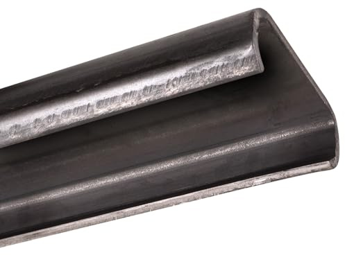 US Cargo Control Steel Winch Track for Sliding Winches, 6 Feet, Durable Sliding Winch Track for Flatbed Trailer, Weld-On Bottom Mount Application for Easy Cargo Tie Down