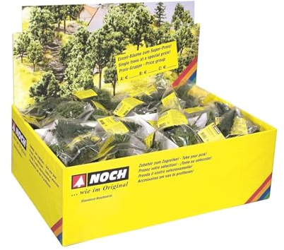 Noch Deciduous- and Conifer Trees with Tree Bases, 100 pieces