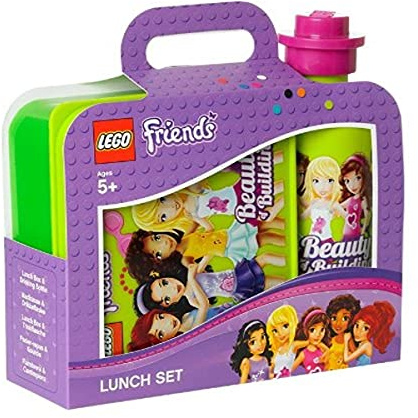LEGO 40591716 - Set per la Colazione con recipiente e Borraccia, Colore: Verde