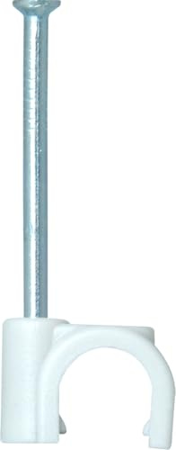 Kopp 355402010 Iso-Schellen 10-14 mm, mit gestifteten Stahlnadeln 30 mm, grau