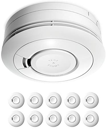 Ei Electronics Ei650-3H161 Röklarm, Vit, 10 st