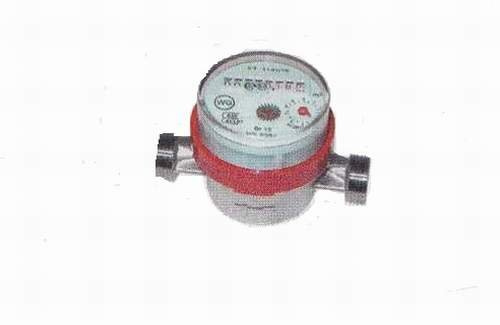 Wohnungswasserzähler Warmwasser Einstrahlzähler Trockenläufer ETW 130 mm Qn 2,5m³/h - G 1