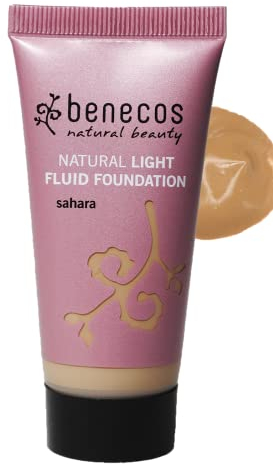 benecos - Natural Light Fluid Foundation Sahara 30ml