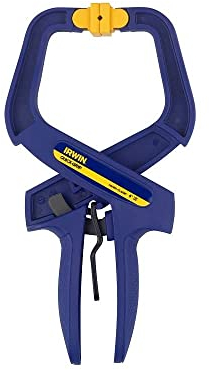 Quick-Grip Irwin 59400 Handy Adjustable Clamp with Quick Release Lever,Grey,100mm
