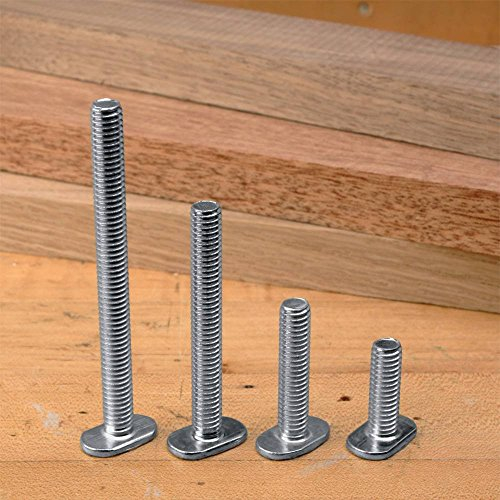 3,8 cm X 5/40,6 cm-18 Gewinde Nutenschrauben, 5 Stück