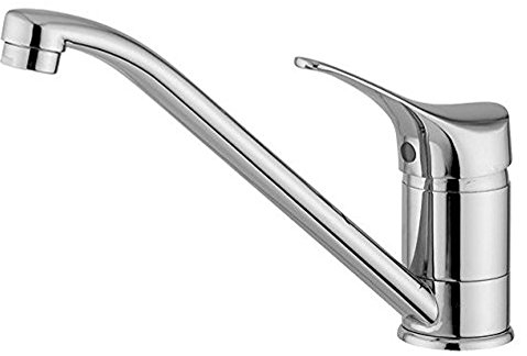 Ambrosiana sei14050000 Wasserhahn Mischbatterie Spülbecken mit Wasserhahn, Chrom