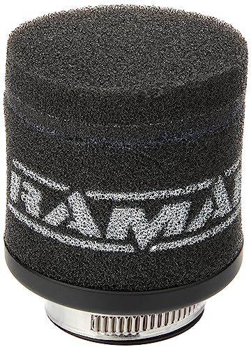 Ramair Filter MR-002 Motorrad Pod-Luftfilter, Schwarz, 34 mm