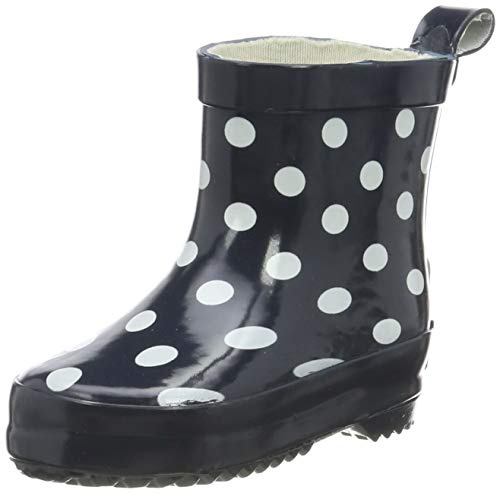 Playshoes Bottes En Caoutchouc Basses Chaussure de sport nautique Mixte Enfant, Points, 25 EU