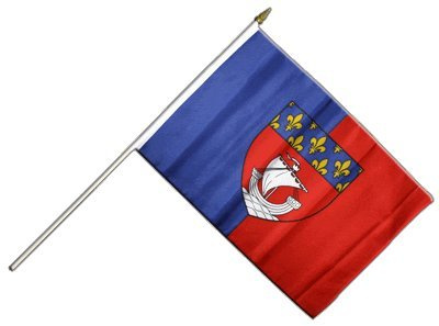 Stockflagge Frankreich Paris - 30 x 45 cm