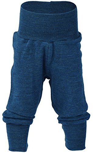 Baby Nabelbundhose, Wolle maschinenw., Engel Natur (Saphir, Gr. 74/80)