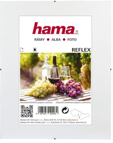 Hama Clip-Fix - 62 x 93 cm transparenter Glasrahmen, transparent, 42 x 60 cm, 620 mm, 915 mm