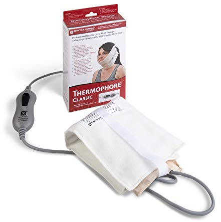 Thermophore Classic Moist Heat Pack, Designed to Deliver Intense Moist Heat to Relieve Pain, Muscle Cramps and Stiffness, Stimulates Circulation to Promote Healing, Petite, 4 x 17