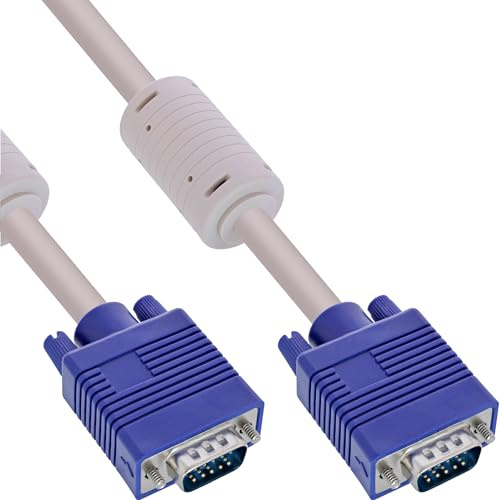 InLine 17718 - Cable VGA HD15 / Hombre - HD15 / Enchufe 5,0 m, Azul