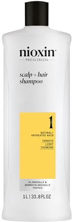 NIOXIN System 1 | Scalp Care | Thickening Shampoo | For Natural Hair