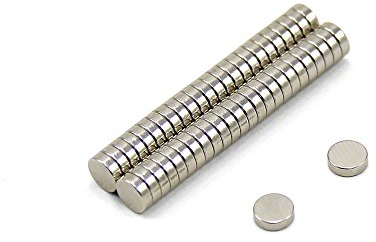 N35 Neodymium Magnet for Arts, Crafts, Model Making, DIY, and Hobbies - 5mm dia x 2mm thick - 0.51kg Pull - Pack of 50