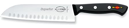 F. DICK Santoku, Küchenmesser, Superior (Messer mit Klinge 18 cm, X55CrMo14 Stahl, nichtrostend, 56° HRC) 84442182K