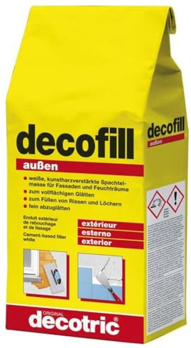 decofill Spachtelmasse 1kg, außen decotric