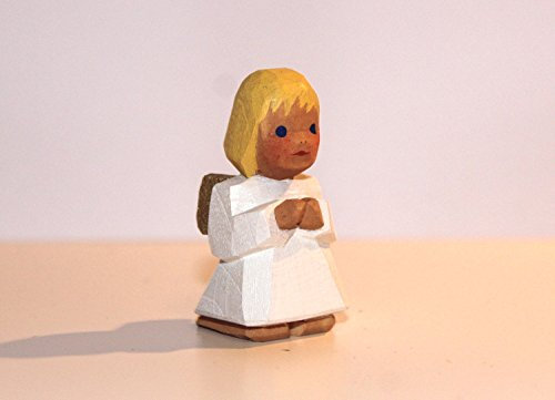 Lotte Sievers-Hahn Krippenfiguren Engel kniend im Baumwollbeutel * 1410 (Blond)