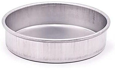 Parrish Magic Line 8 x 2 Round Cake Pan, Silver Aluminum
