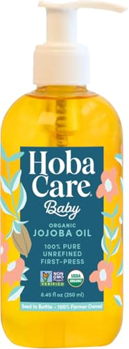 The Jojoba Company Organic Jojoba Baby 8.44 oz. (250 mL) - Pure Organic Jojoba for Face and Body - Essential Jojoba - Always Pesticide Free - 100% Pure jojoba