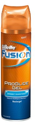 Gillette Fusion ProGlide Rasiergel Feuchtigkeit 200 ml, 6er Pack (6 x 200 ml)