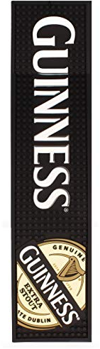 Guinness Label Pvc Bar Mat