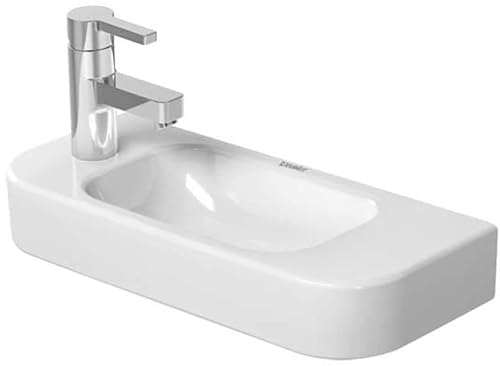 Duravit happy d.2 Waschbecken 50 1 Loch links weiß