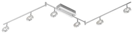 Paul Neuhaus Deckenleuchte, aluminium matt 6787-96