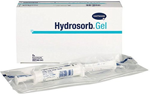 Hartmann 9008431 Flüssigkeitsverbände, Hydrosorb Gel, 5 x 8 g