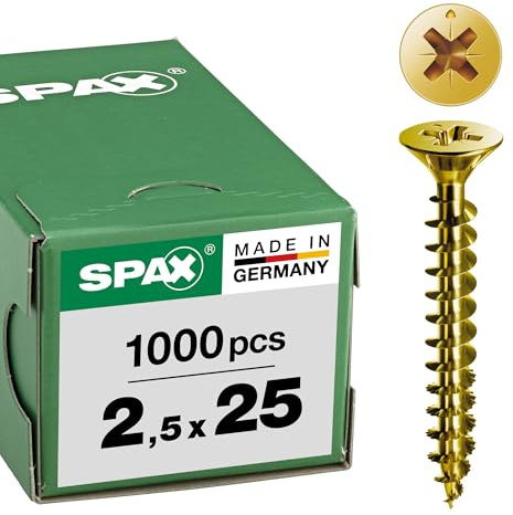 Spax Bicromatado - Tornillo ABC -S 2,5x25 el%