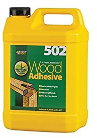 Everbuild 502 All Purpose Weatherproof Wood Adhesive – 5 litres by Everbuild
