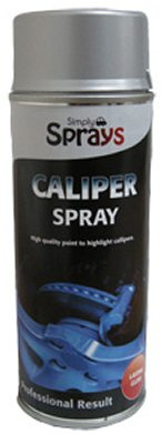 Fastcar Brake Caliper Spray Paint - Silver