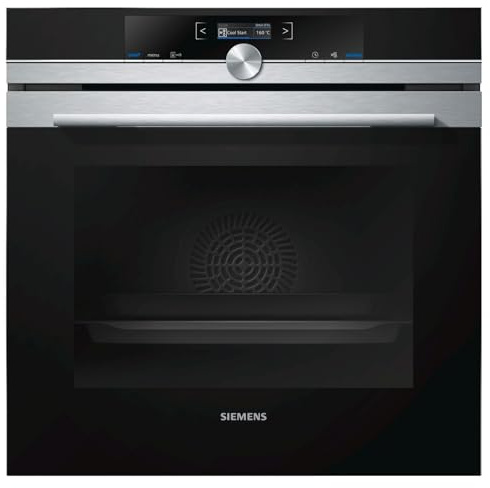 Siemens HB672GBS1 four 71 L A+ Noir, Acier inoxydable